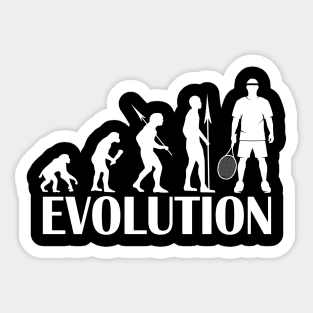 Evolution of Tennis Sticker